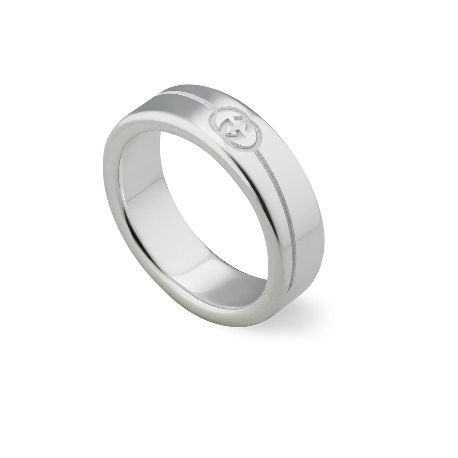 Gucci interlocking store g ring 6mm