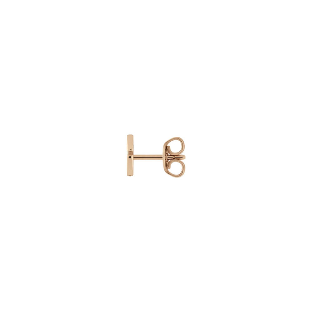 Gucci Interlocking Running 18ct Rose Gold Earrings