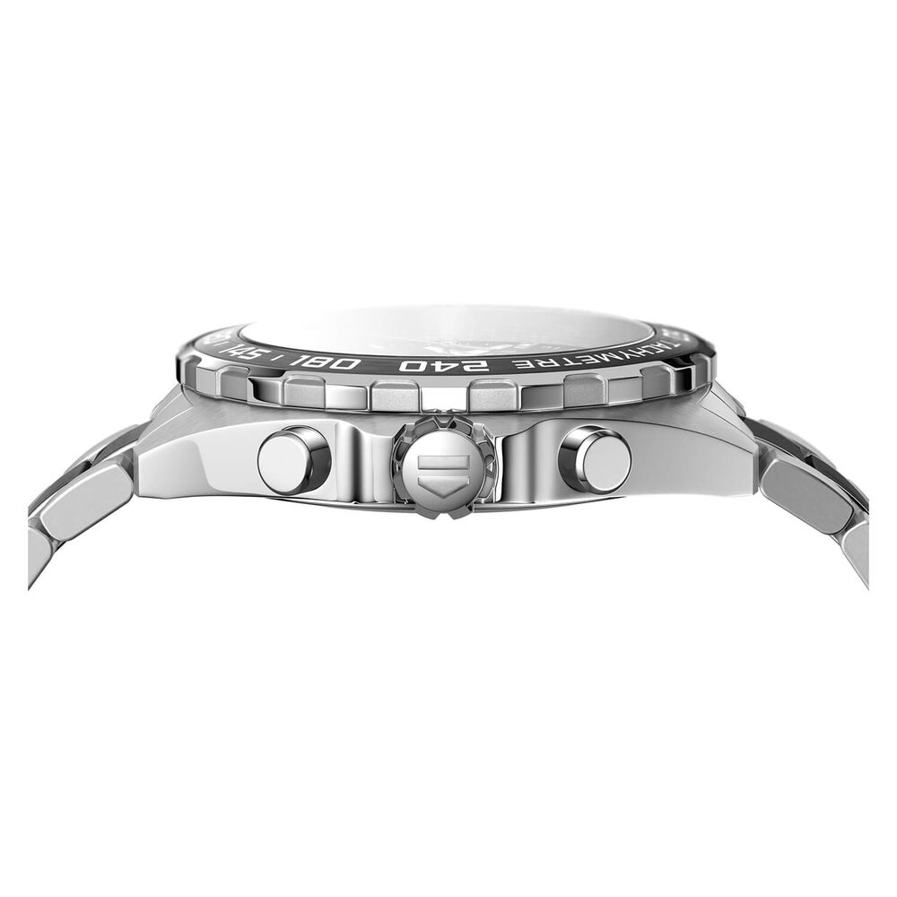 TAG Heuer Formula 1 Chronograph 43mm Black Dial Ceramic & Stainless Steel Bracelet Watch