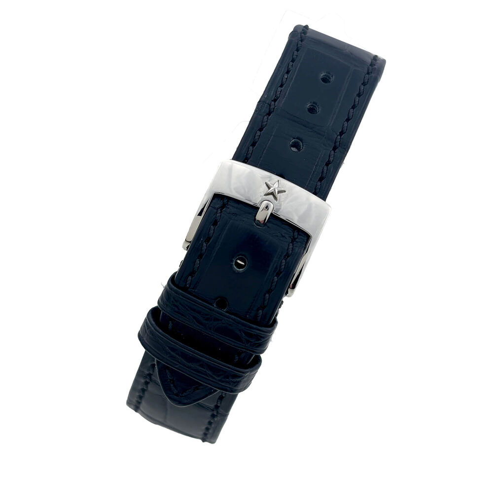 Pre-Owned Zenith Elite Classic 40mm Silver Dial Leather Strap Watch image number 2