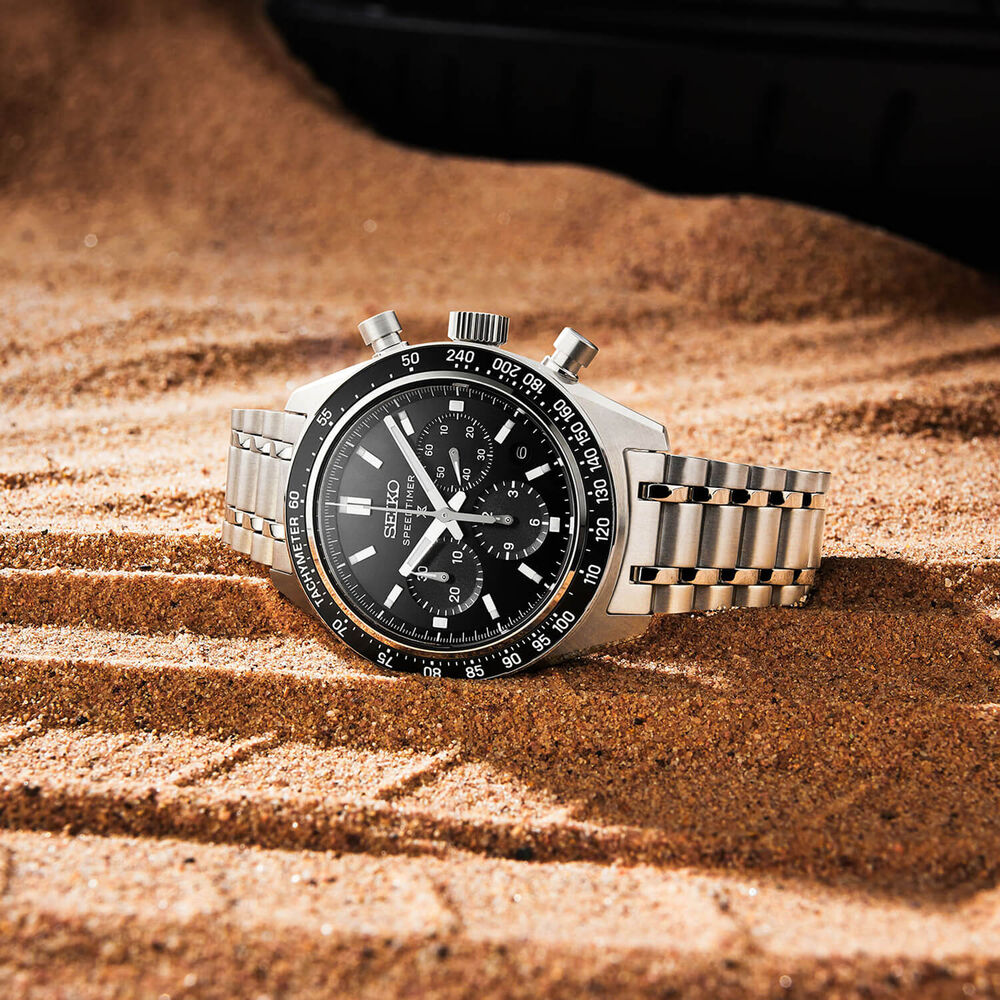 Seiko Prospex Speedtimer ‘Maximum Precision’ 8R Mechanical Chronograph 42mm Dial Bracelet Watch image number 7