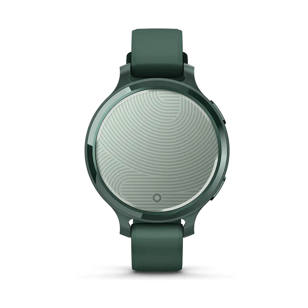 Garmin Lily® 2 Active Jasper Green Bezel Jasper Green Silicone Strap Watch