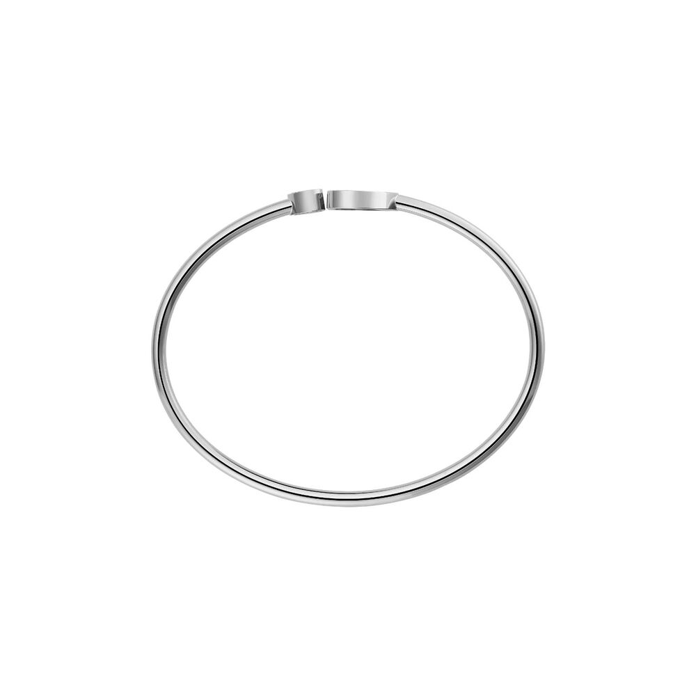Chopard Happy Hearts Black Heart 0.19ct Diamond 18ct White Gold Bangle image number 2