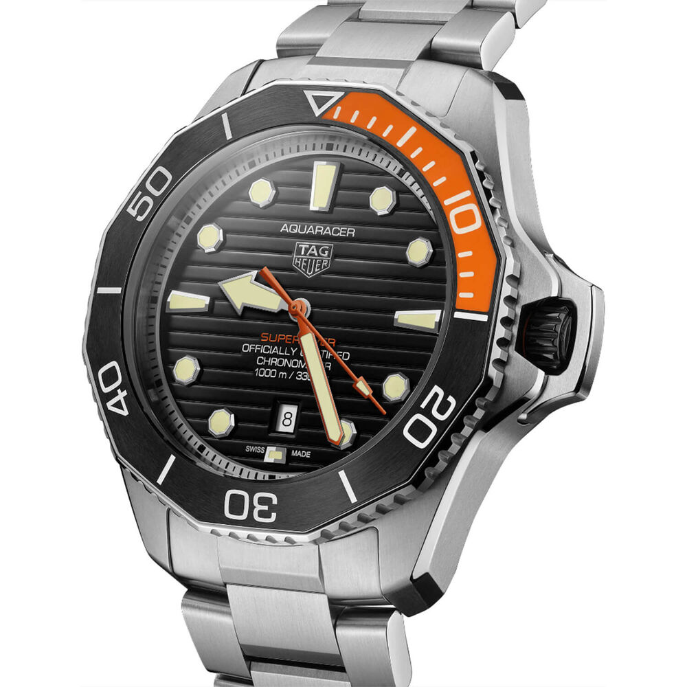 TAG Heuer Aquaracer Superdiver 45mm Black Dial Watch image number 4