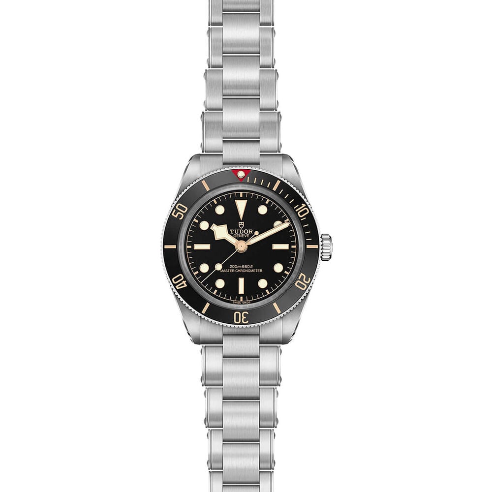TUDOR Black Bay 58 39mm Black Dial 3-Link Stainless Steel Bracelet Watch