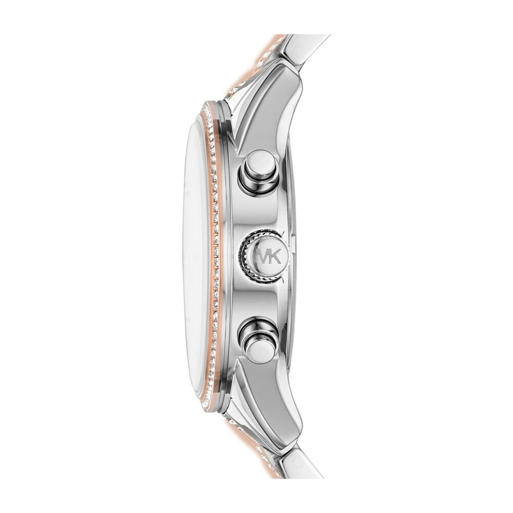 Michael Kors Ritz Two Tone & Crystal 37mm Ladies' Watch image number 1