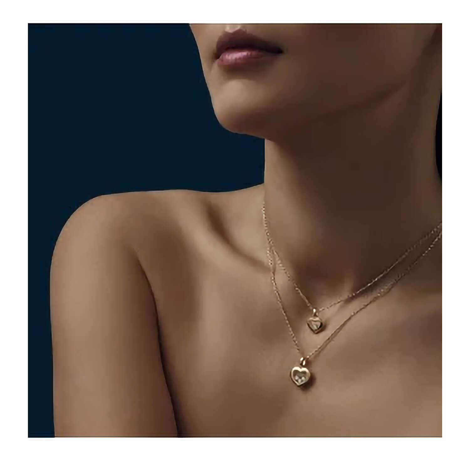 Chopard Happy Diamonds Yellow Gold 0.15ct Diamond Necklace