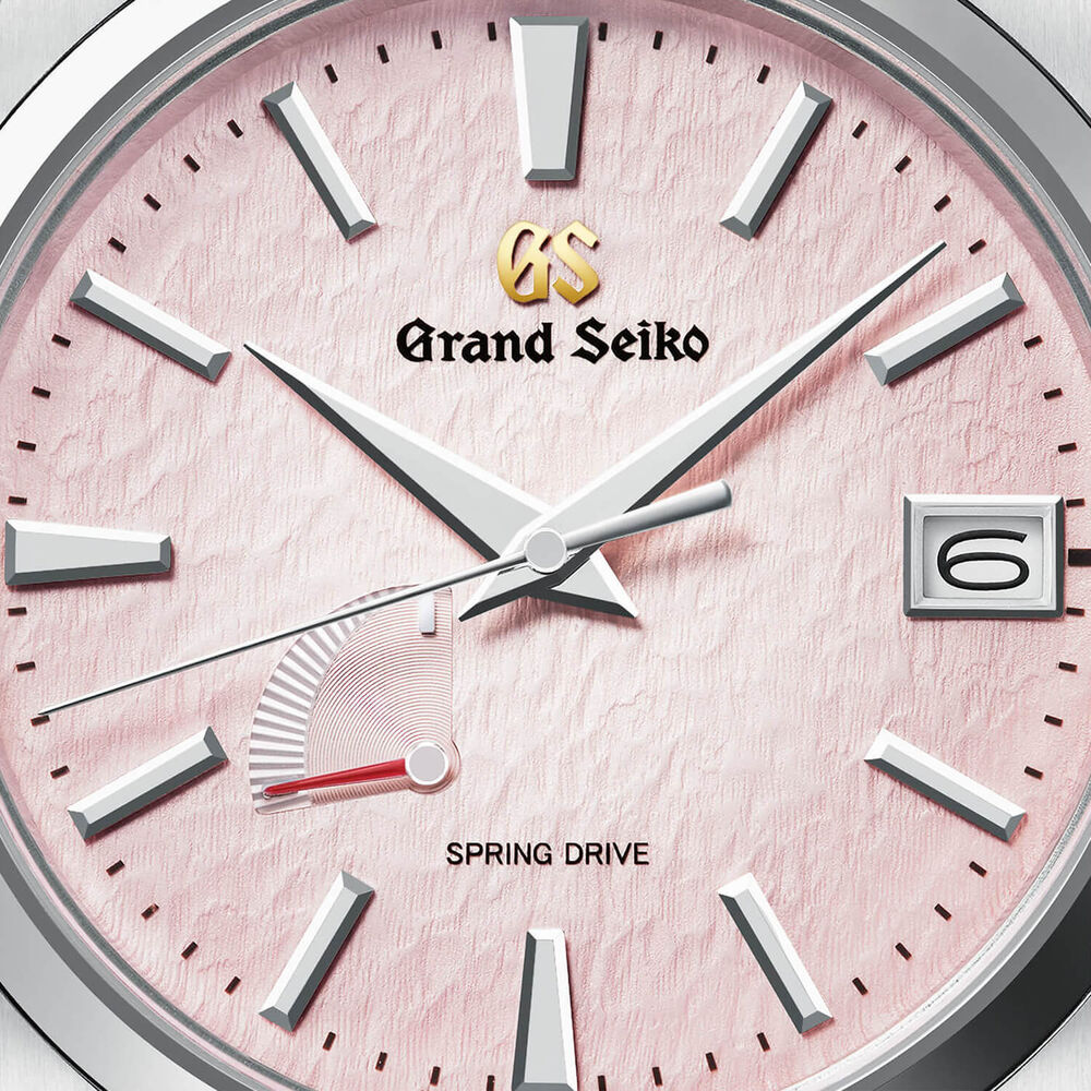 Grand Seiko 'Pink Snowflake' Spring Drive 20th Anniversary Limited Edition 41mm Dial Bracelet Watch