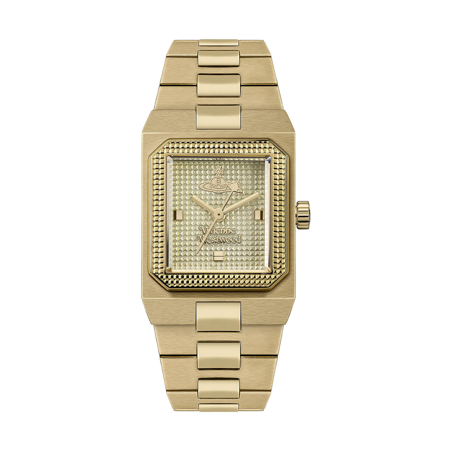 Vivienne Westwood腕時計 VW The Brunswick 24mm Light Olive Dial Gold Bracelet Watch