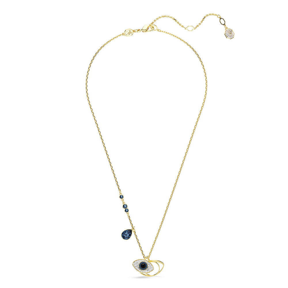 Swarovski Symbolica Crystals 18ct Yellow Gold Finished Eye Pendant