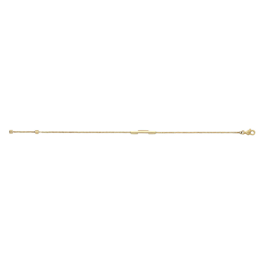 Gucci Link to Love 18ct Yellow Gold Bracelet (Size M, 6.7") image number 2