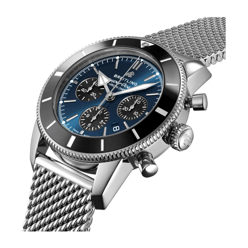 Breitling Superocean Heritage B01 Chronograph 44 Steel & Blue watch image number 2
