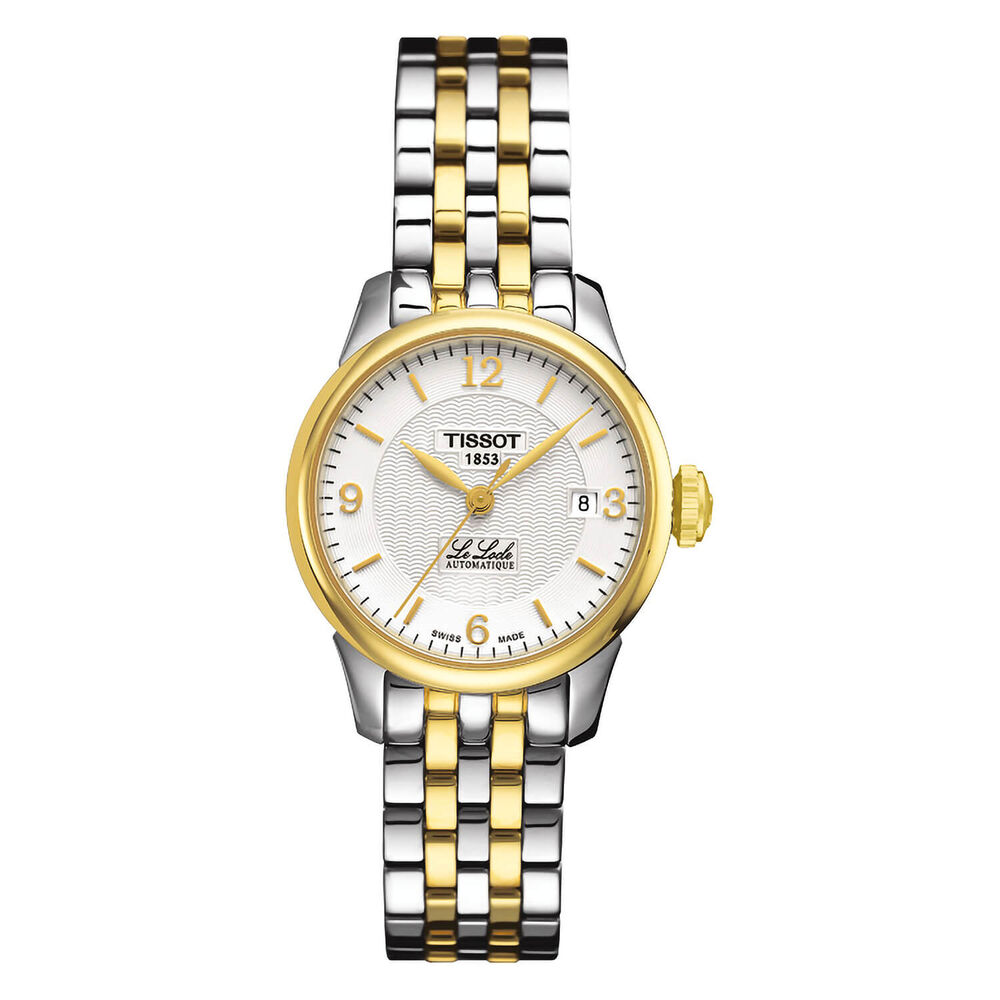 Tissot Le Locle Automatic ladies' two-tone watch image number 0