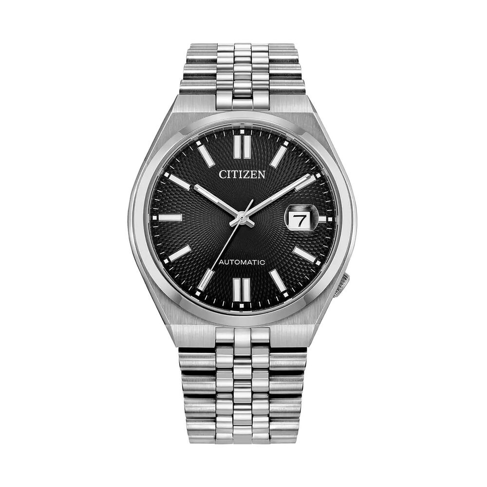 Citizen Tsuyosa 60 Automatic 40mm Black Dial Steel Bracelet Watch