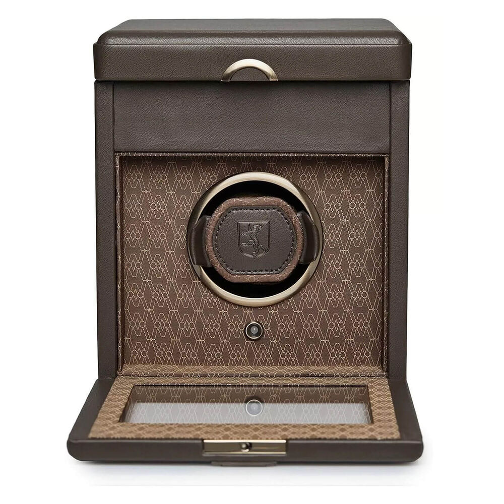 WOLF Earth Single Watch Winder Coffee