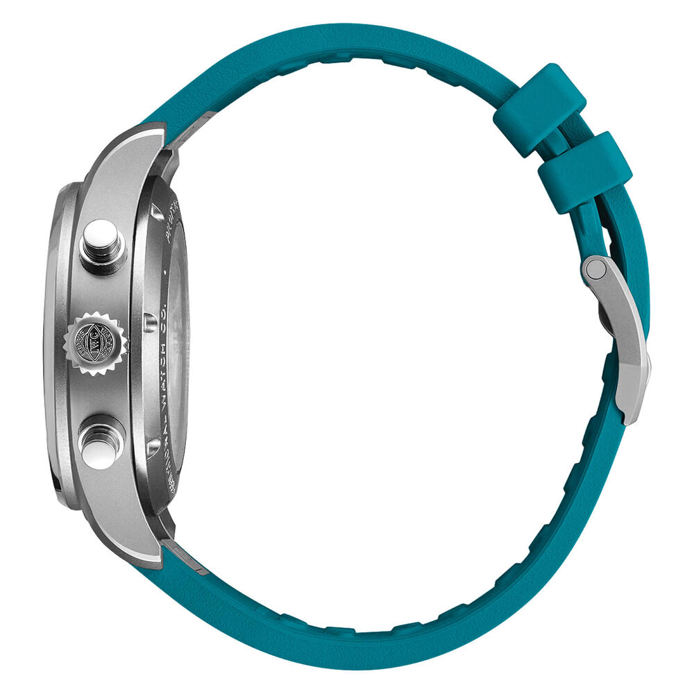 IWC Schaffhausen Pilot's Chronograph 41 "Mercedes-AMG Petronas" Green Rubber Strap Watch image number 5