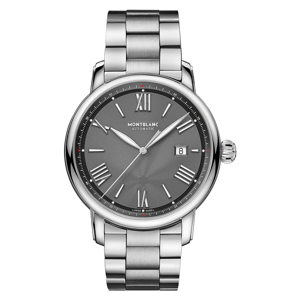 Montblanc Star Legacy 43mm Grey Dial Bracelet Watch