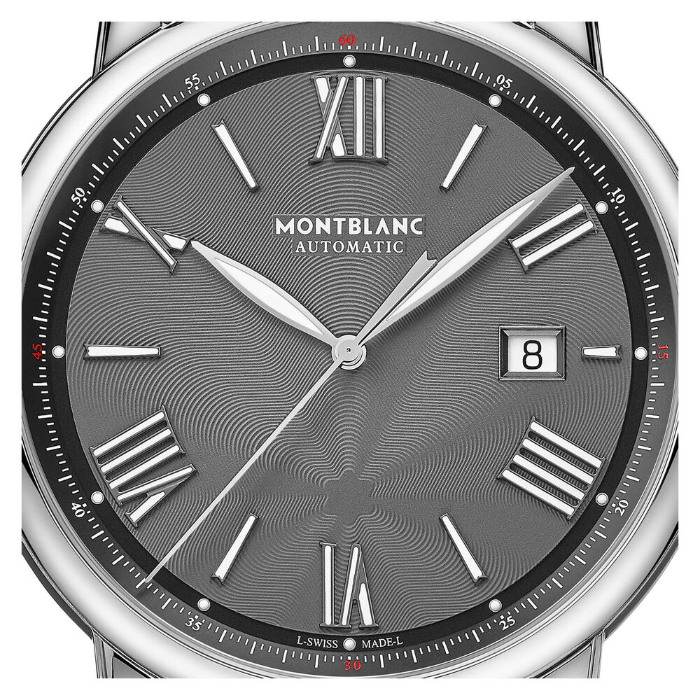 Montblanc Star Legacy 43mm Grey Dial Bracelet Watch image number 1