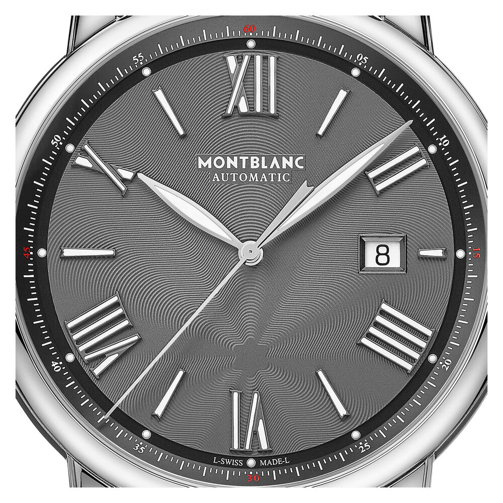 Montblanc Star Legacy 43mm Grey Dial Bracelet Watch