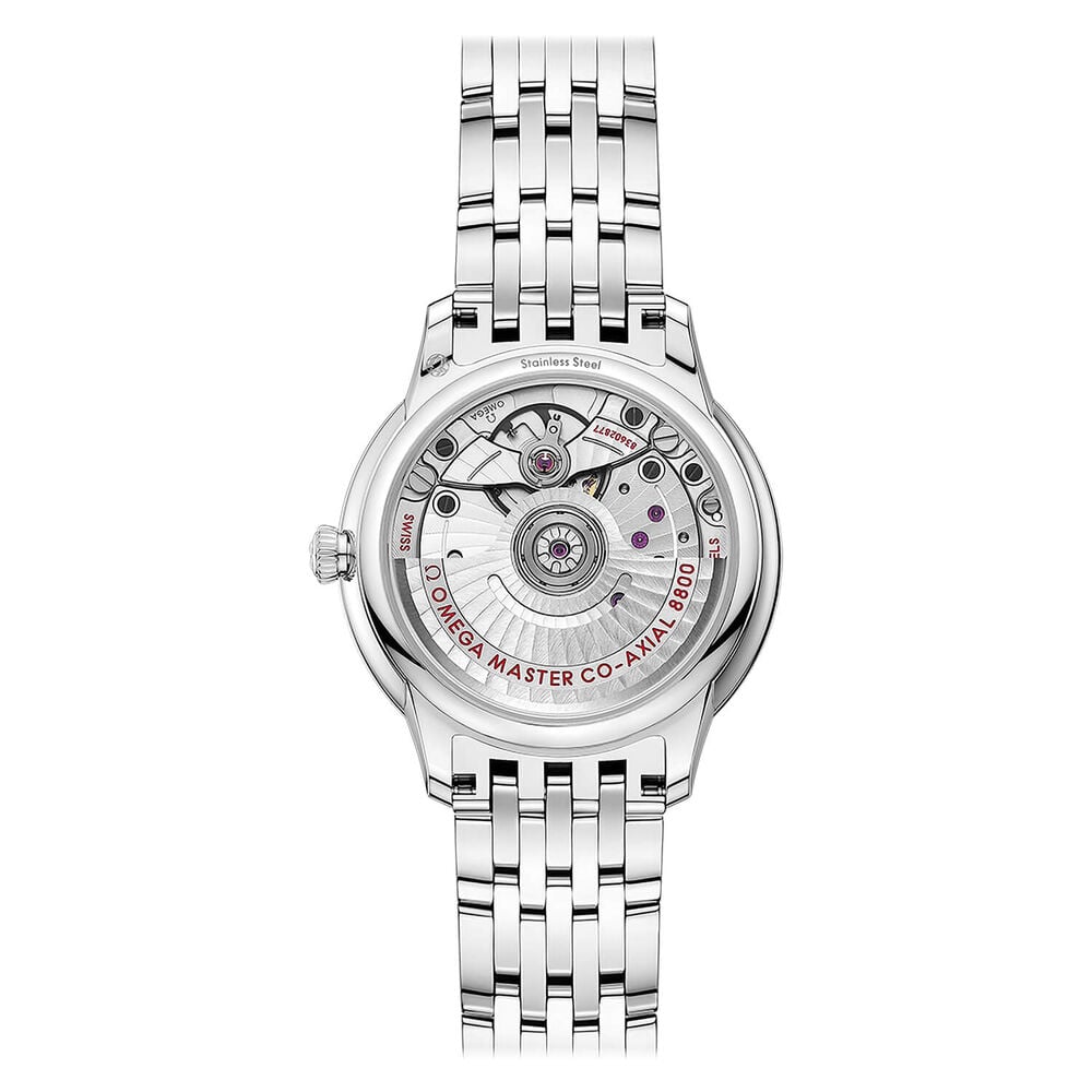 OMEGA De Ville Prestige Co-Axial Master Chronometer 34mm Green Dial Bracelet Watch