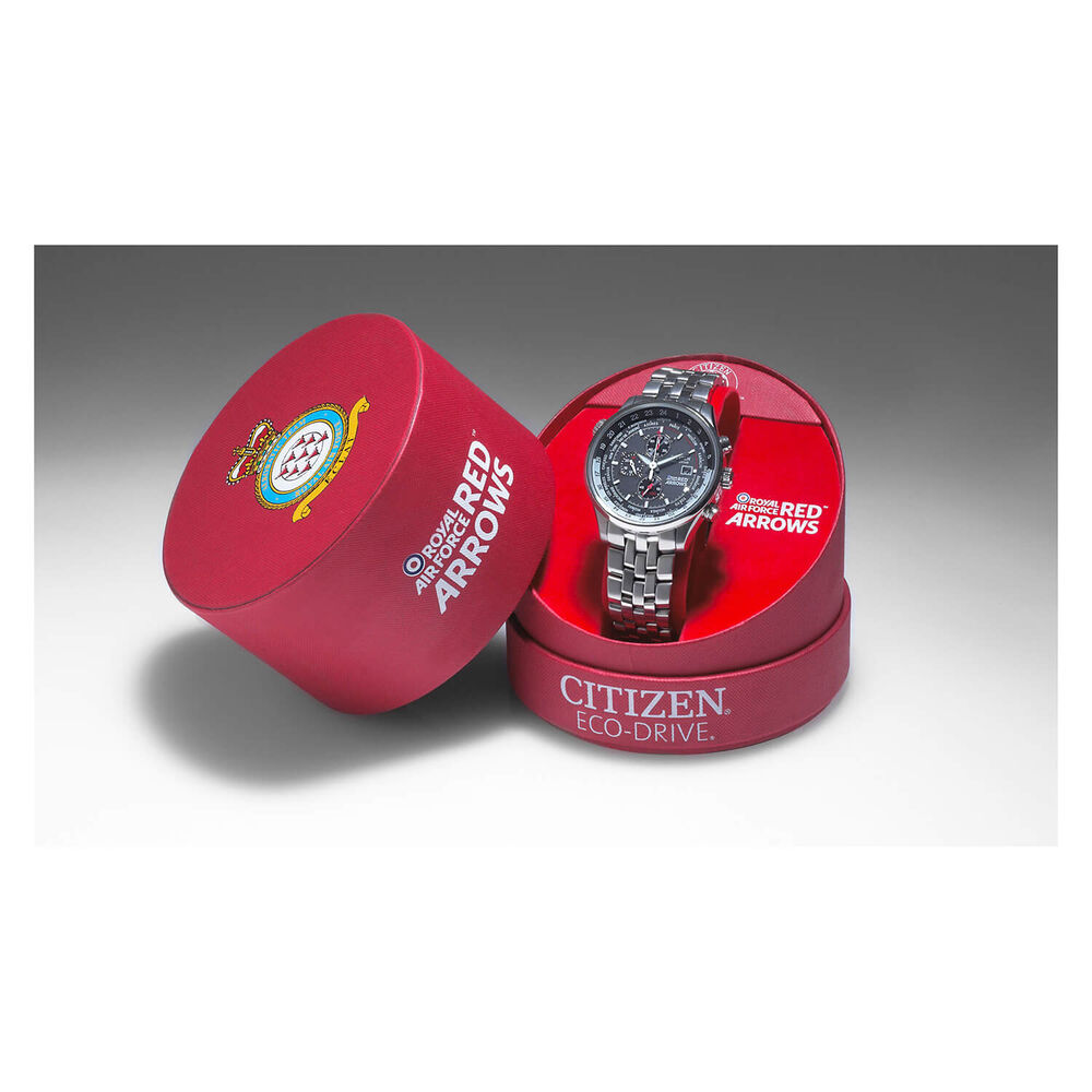 Citizen Eco-Drive Red Arrows Edition Black Dial Bracelet Watch