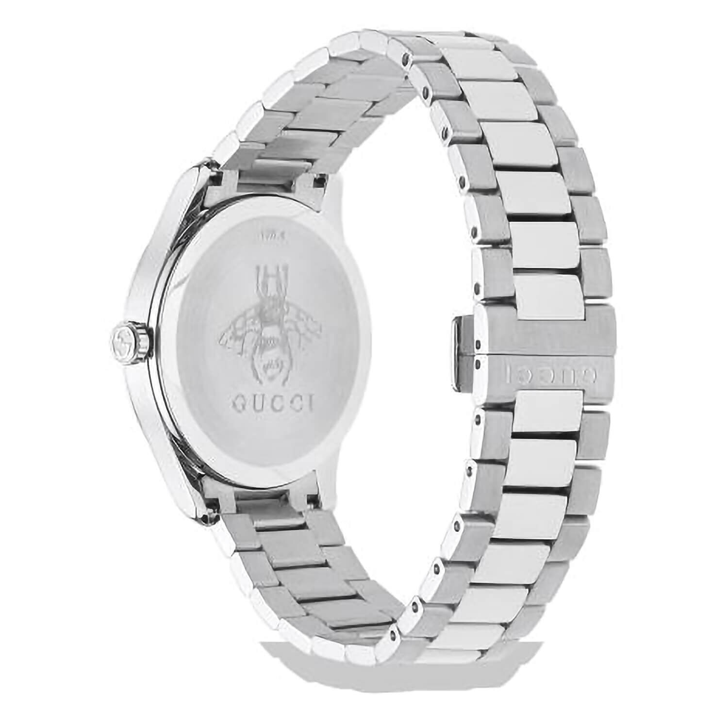 Gucci G Timeless 38mm Snake Dial Stainless Steel Men s Watch