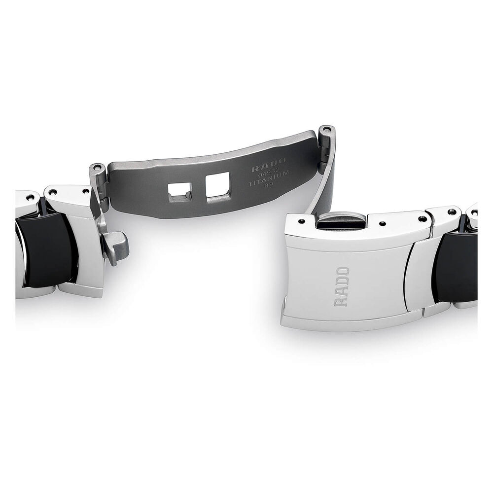 Rado Centrix Black Ceramic Bracelet Mens Watch image number 3