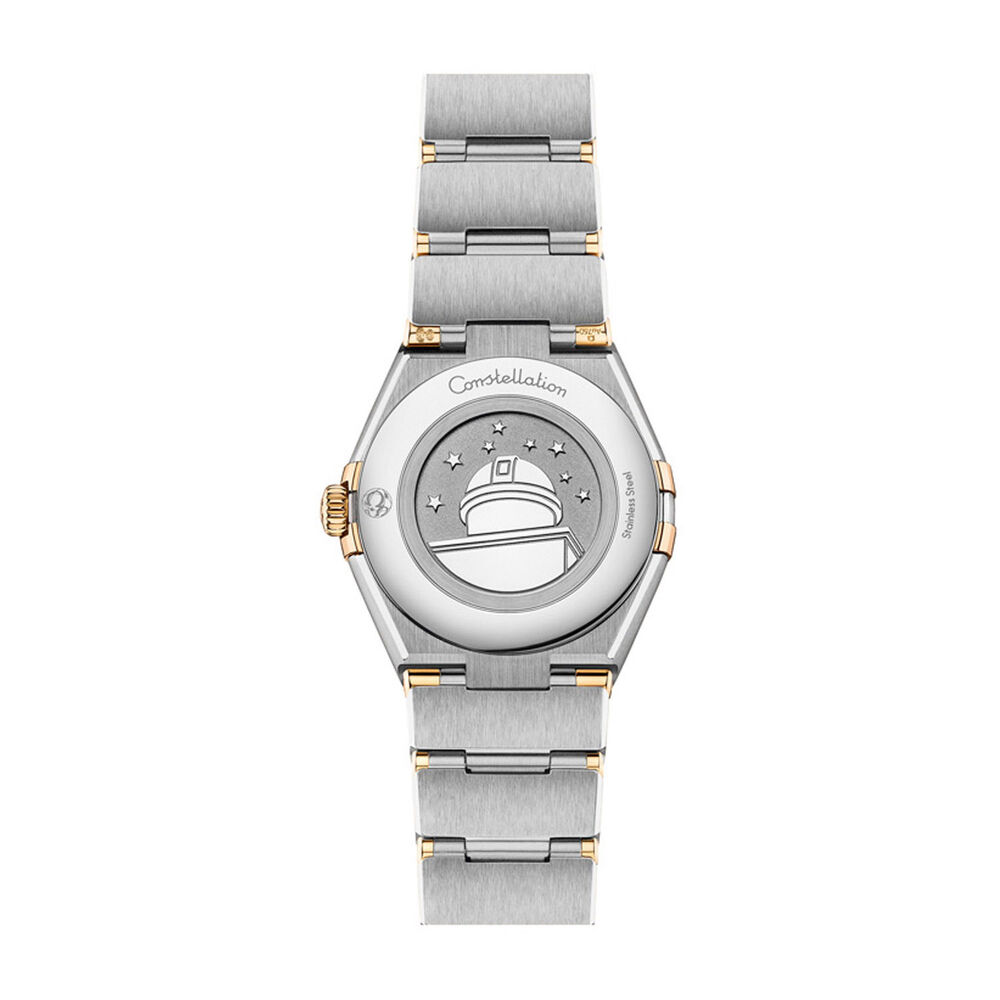 Omega Constellation Gold Diamond Bezel 28mm Ladies' Watch