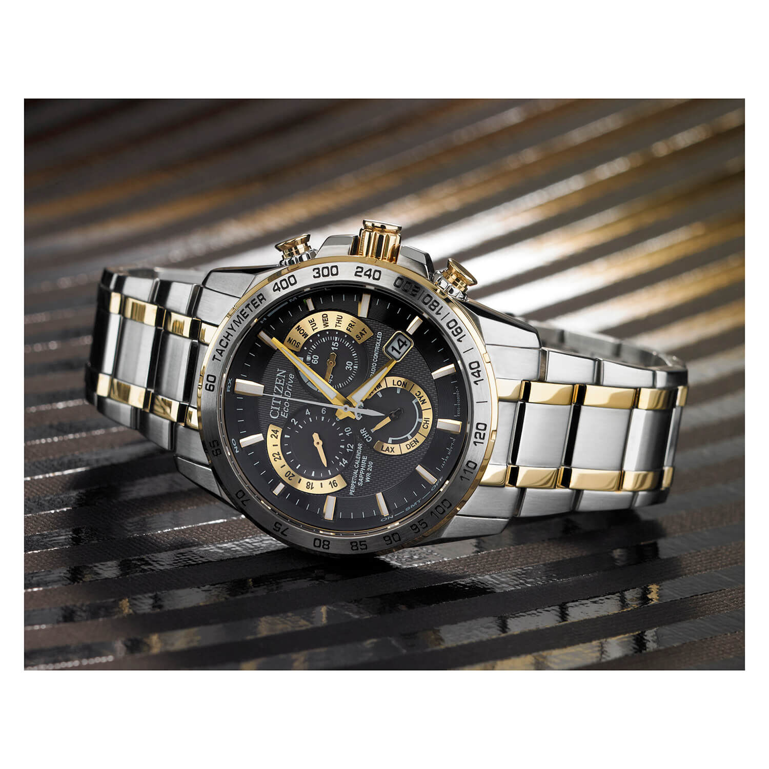 Citizen Eco-Drive Atomic Radio Controlled Alarm Men's Watch at