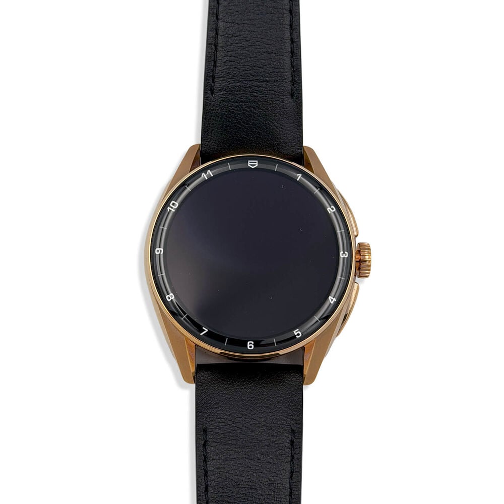 Pre-Owned TAG Heuer Connected Calibre E4 Golden Bright Edition 42mm Rose Gold PVD Case Watch image number 0