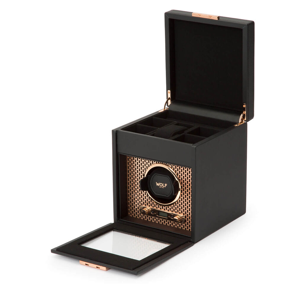 WOLF AXIS Single Copper Watch Winder image number 4
