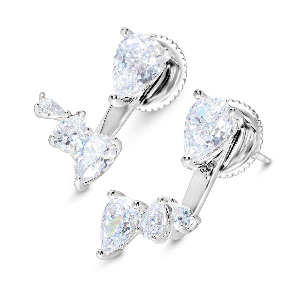 Carat* London  Silver Navis Ear Jackets