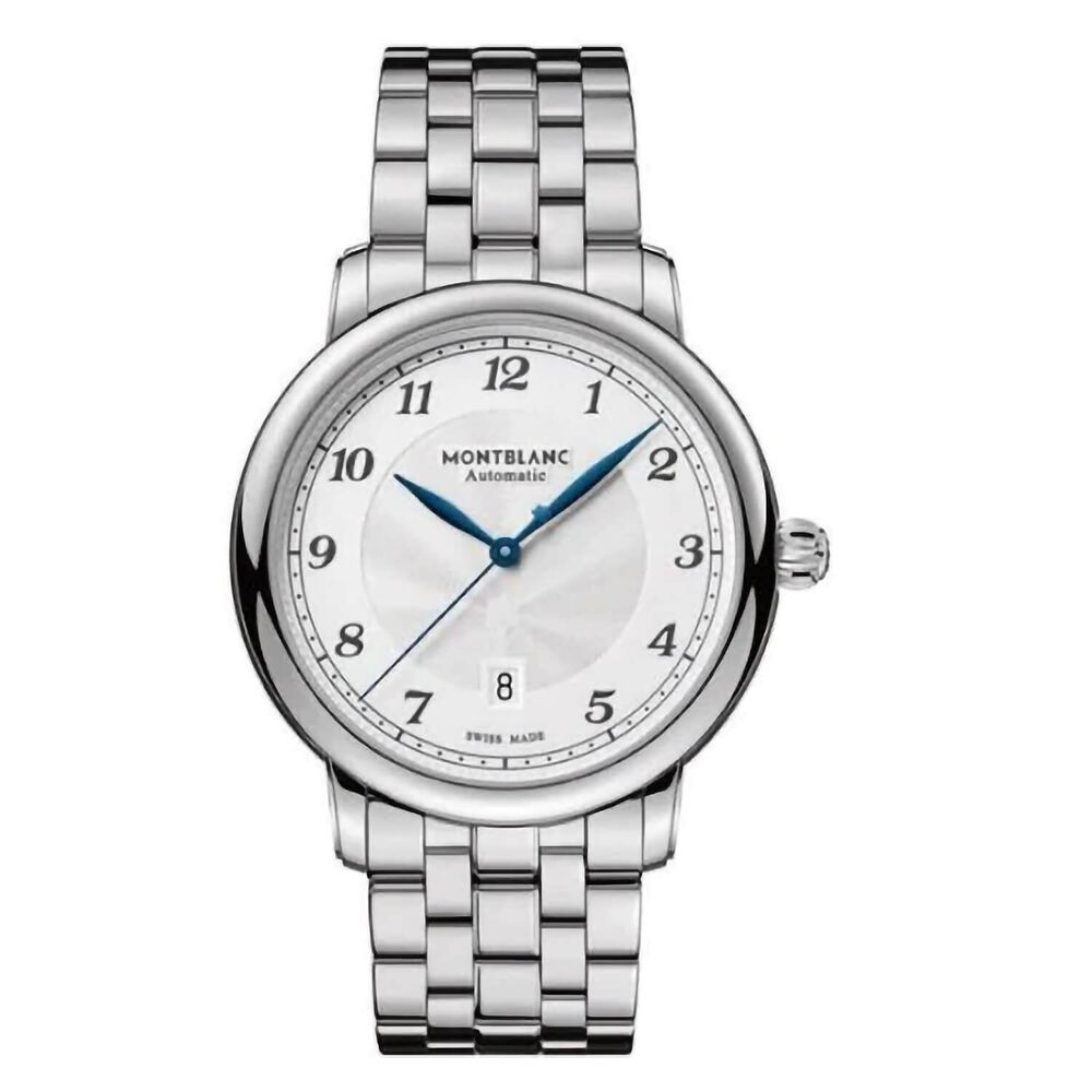 Montblanc Star Legacy 42mm Silver Dial Bracelet Watch image number 0