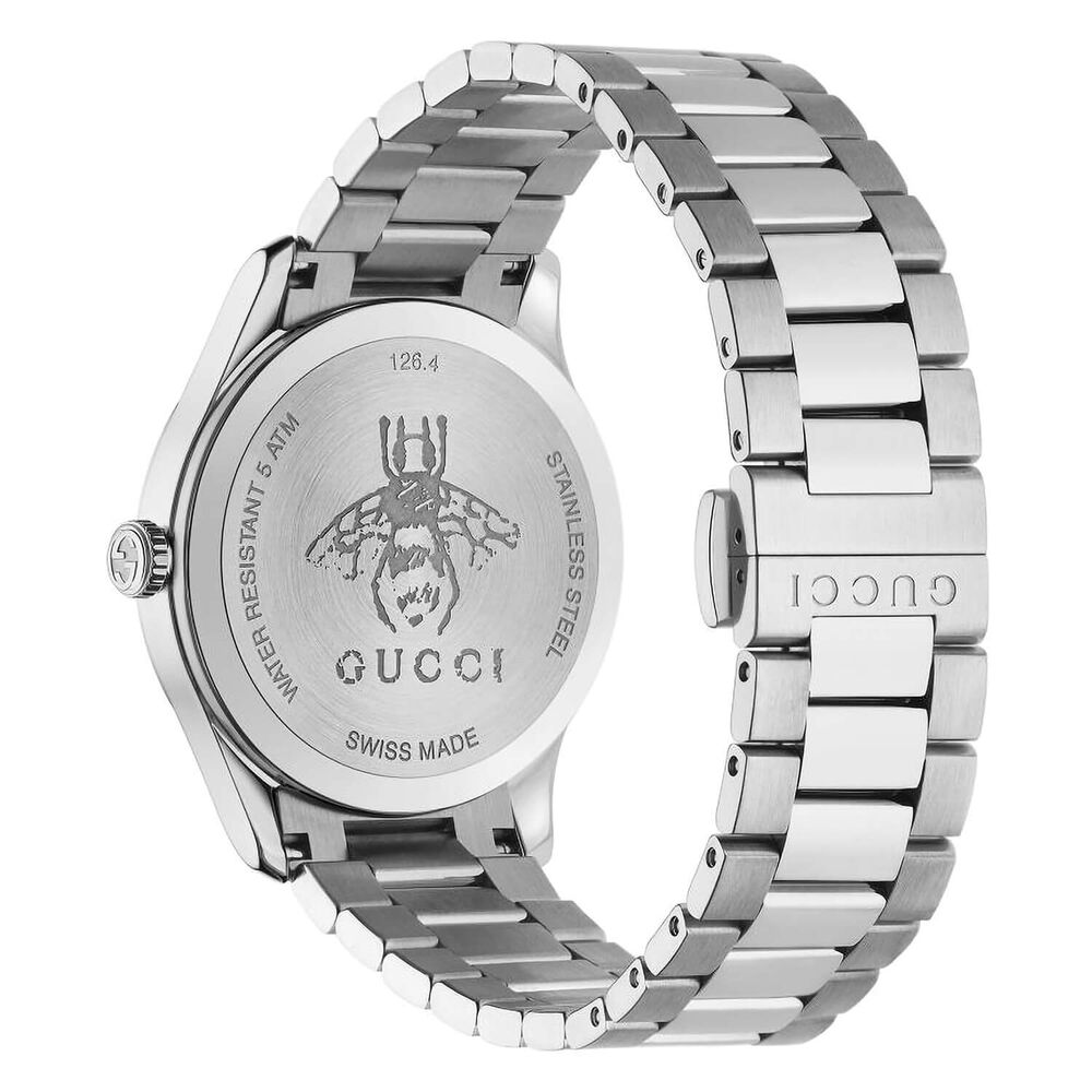 Gucci G-Timeless Black Dial 38mm Unisex Watch image number 1
