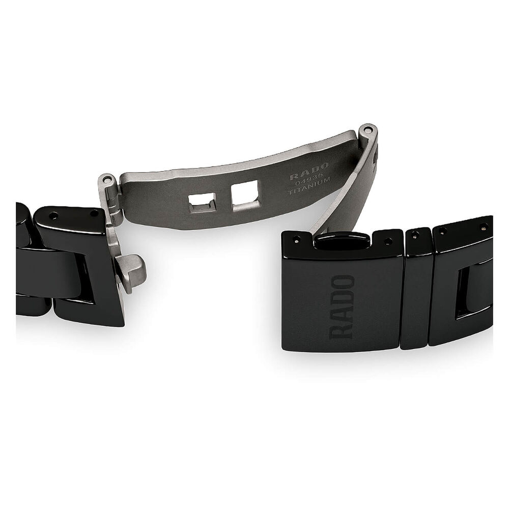 Rado Hyperchrome Black Dial Ceramic Bracelet Mens Watch image number 3