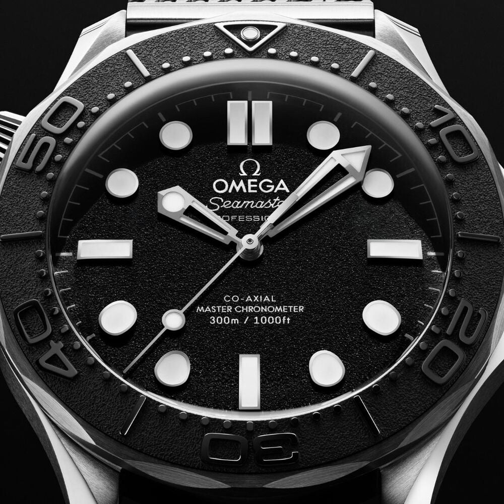 Omega Seamaster Diver 300M "Spectre" 42mm Black Dial Stainless Steel Bracelet Watch