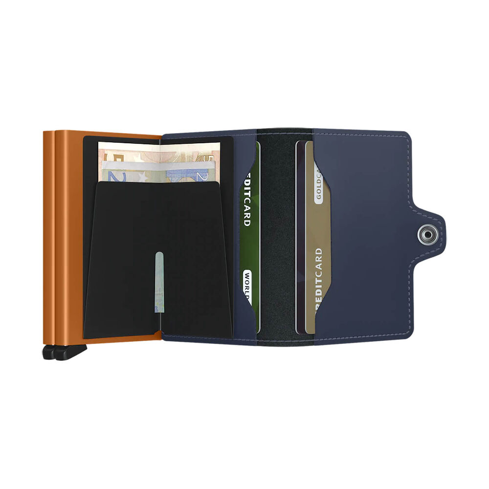 Secrid Matte Nightblue & Orange Twinwallet image number 3