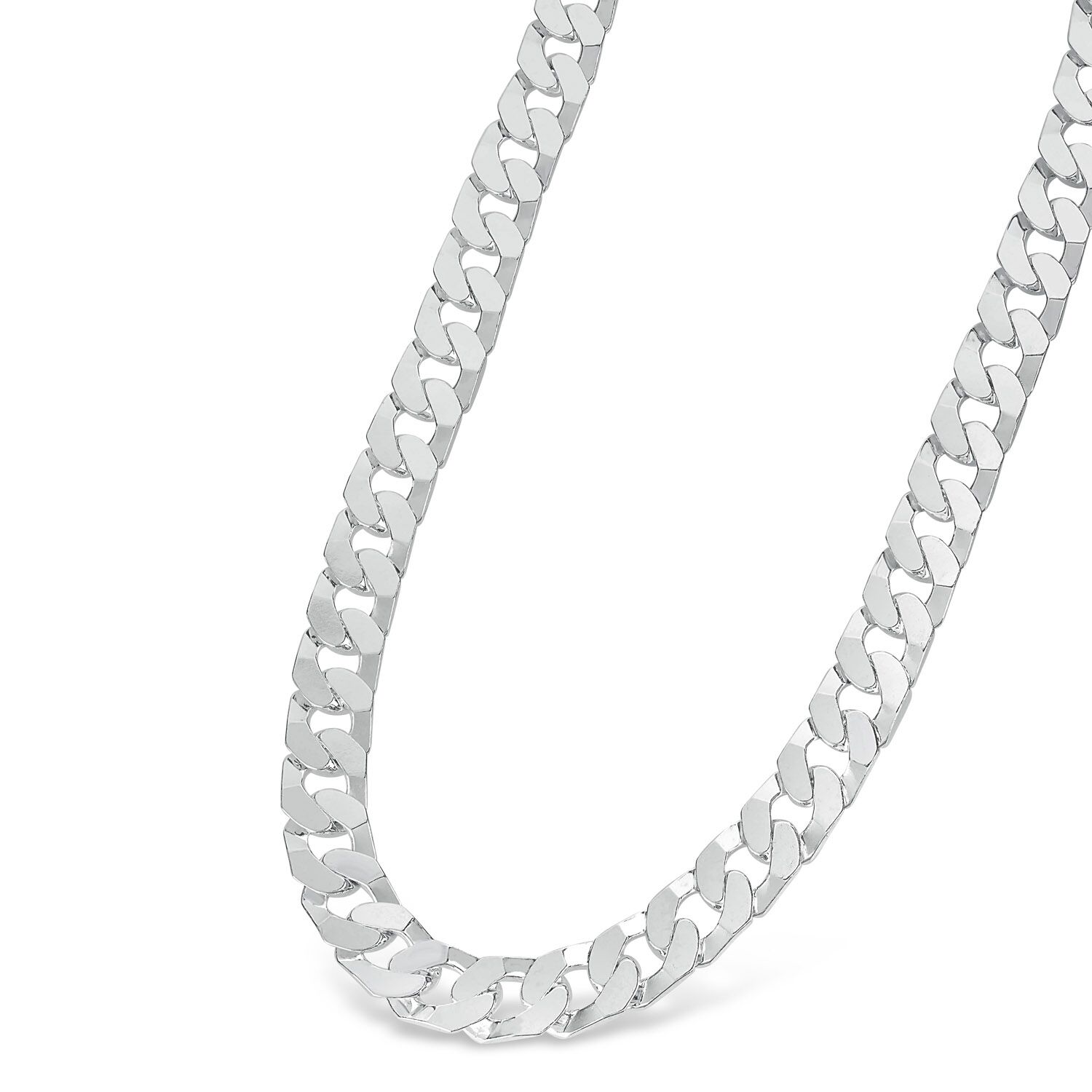 Sterling silver flat chain store