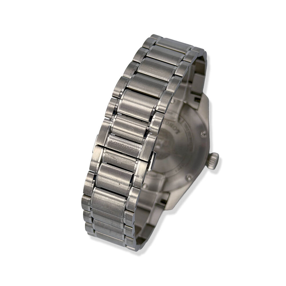 Pre-Owned Longines Spirit 40mm Blue Dial Steel Bracelet Watch image number 2