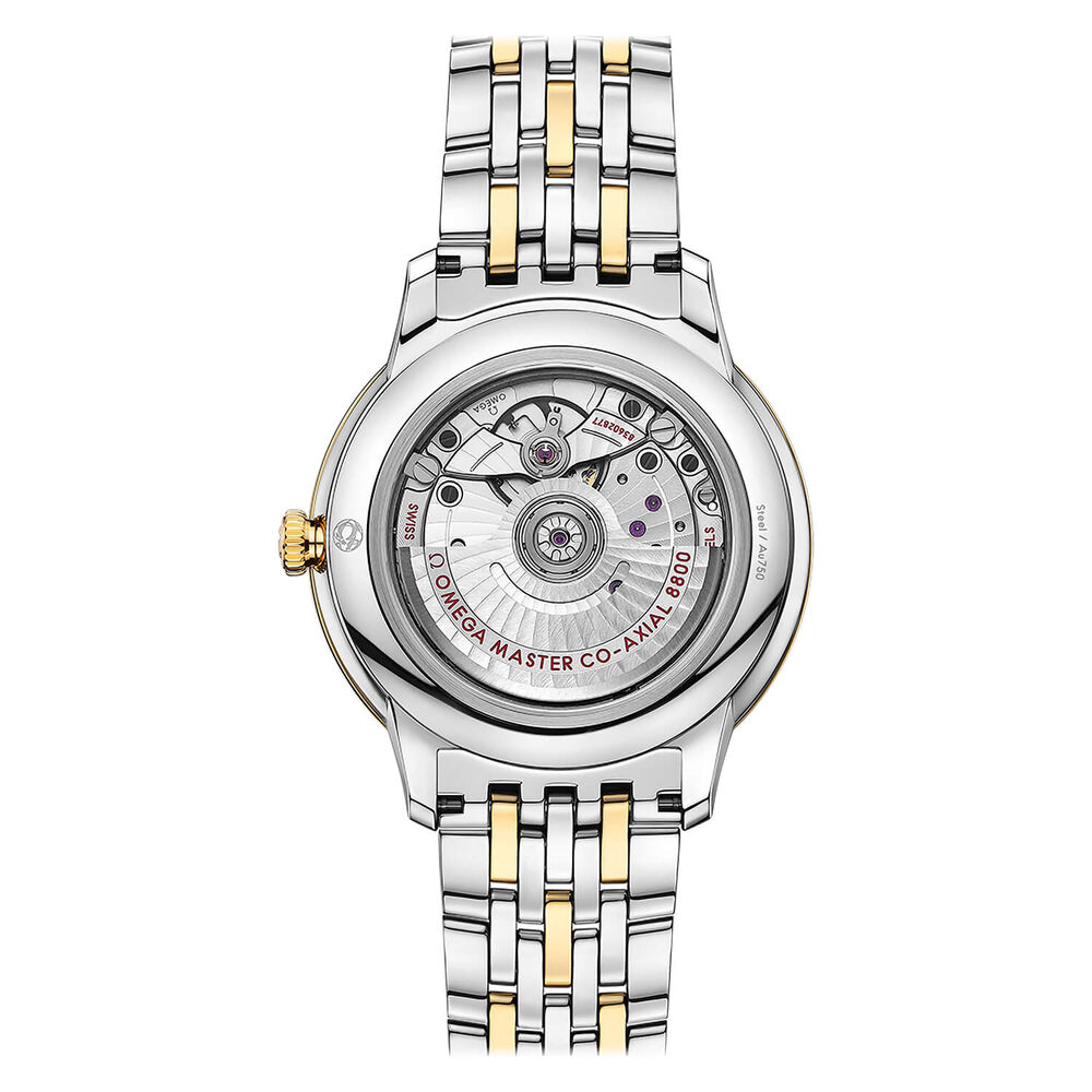 OMEGA De Ville Prestige Co-Axial Master Chronometer 40mm Gold Dial Bracelet Watch