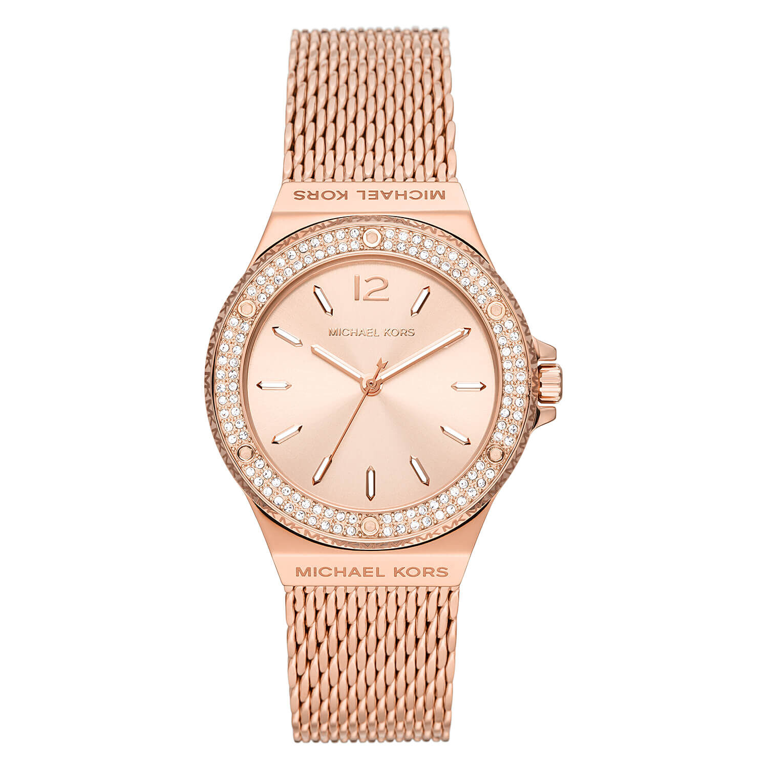Michael kors watches rose gold with diamonds hotsell