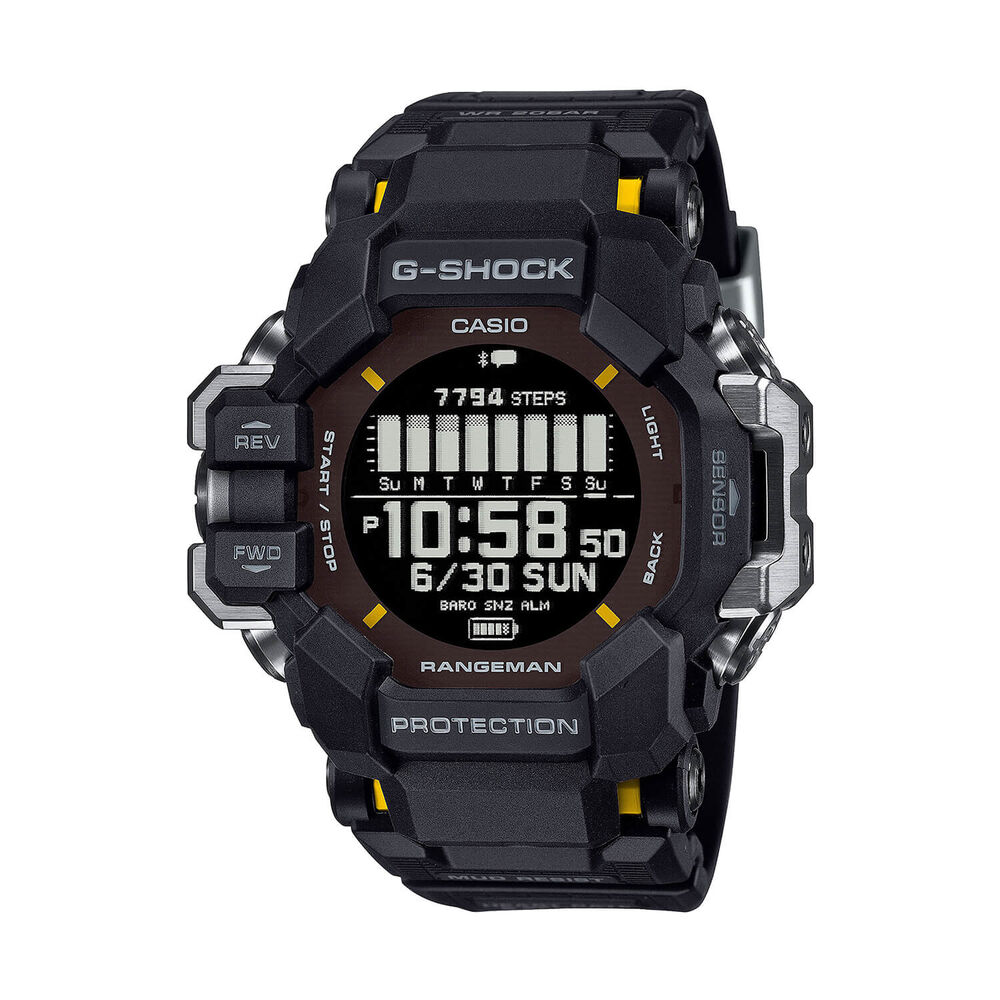 G-SHOCK Master of G Rangeman 60.6mm Dial Black Resin Strap Watch image number 0