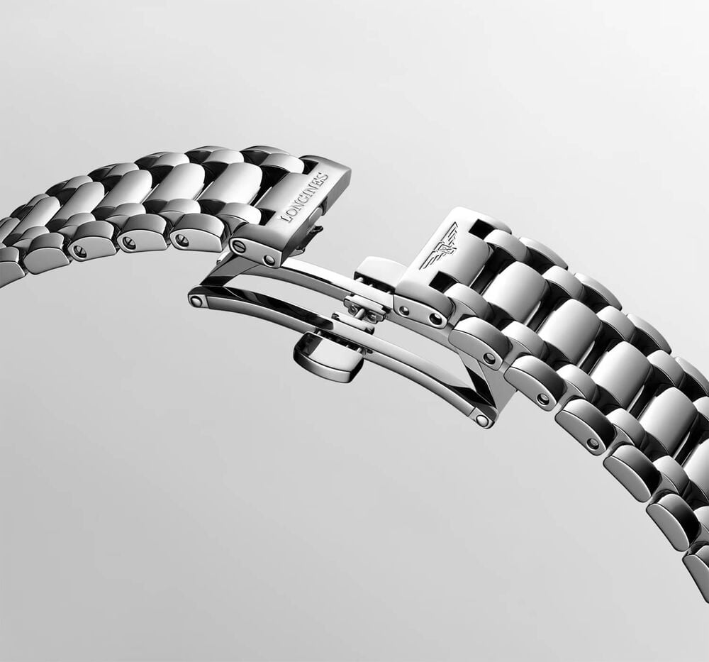 Longines Primaluna 30mm White Dial Stainless Steel Bracelet Watch image number 5