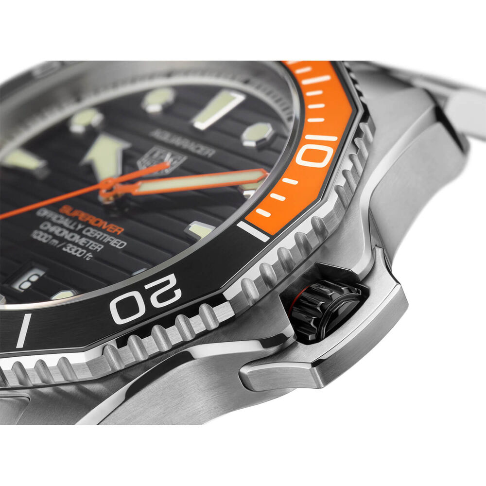 TAG Heuer Aquaracer Superdiver 45mm Black Dial Watch image number 5