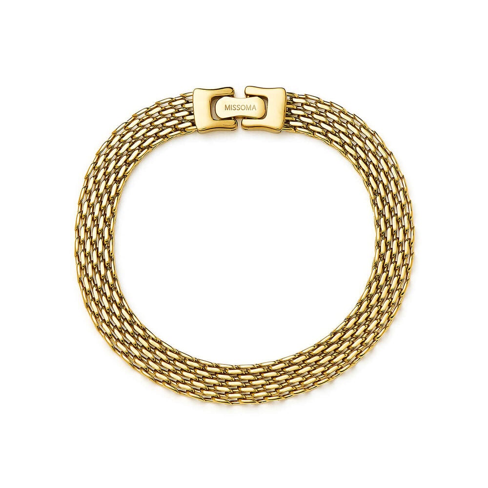 Missoma 18ct Gold Plated Steel Heirloom Chain Bracelet
