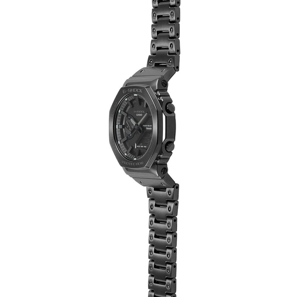 G-SHOCK Full Metal 49.8mm Dial Black Ion Plated Steel Bracelet Watch