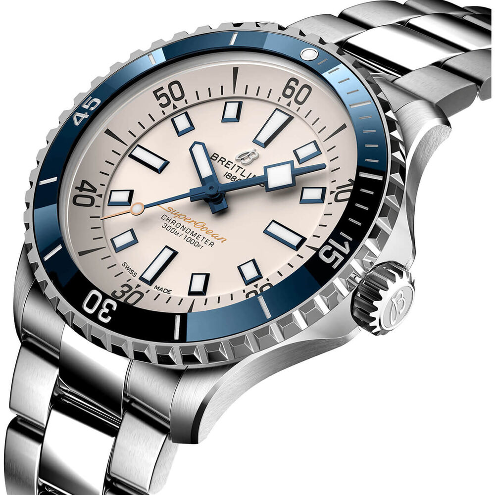 Breitling Superocean Automatic 42 White Dial Bracelet Watch image number 1