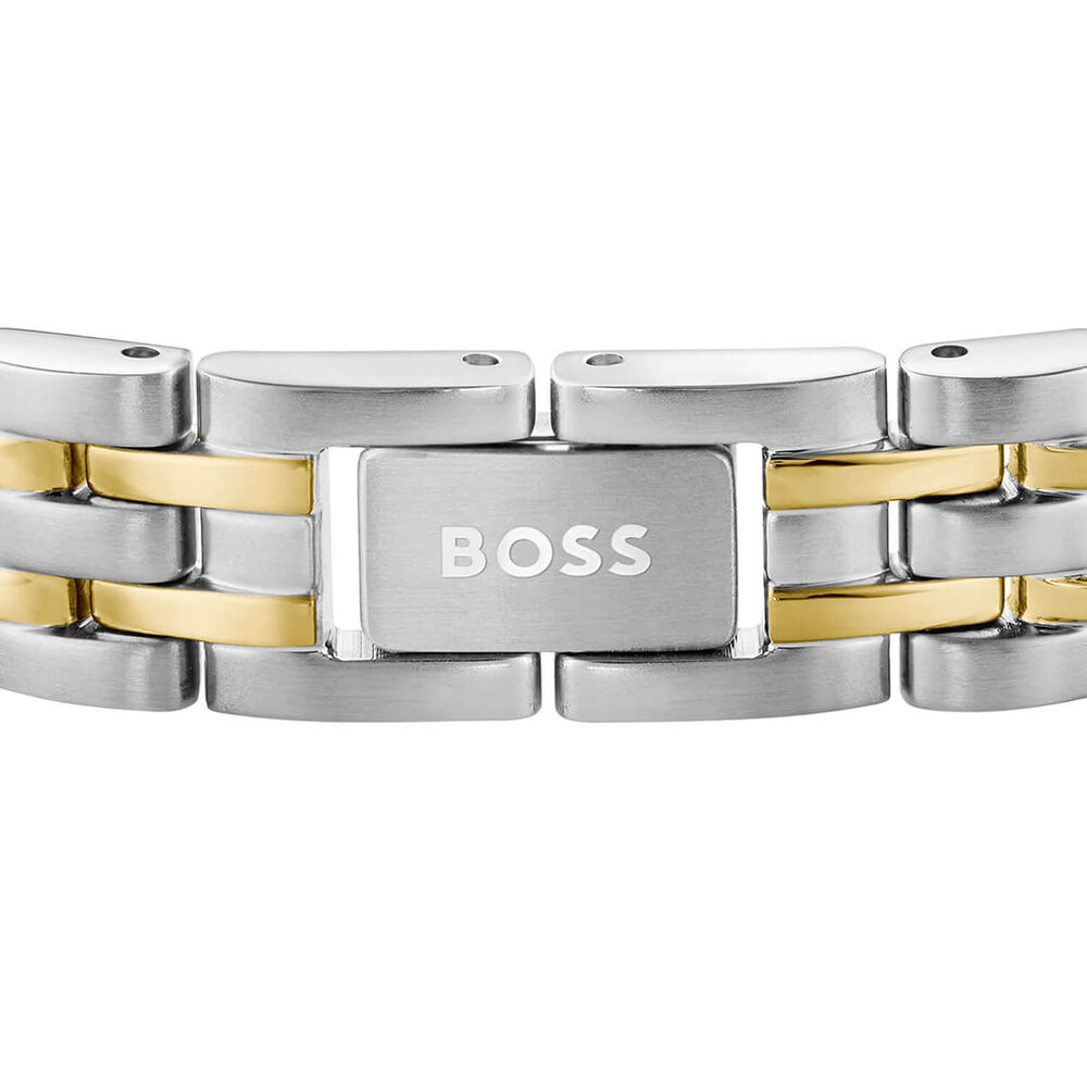 BOSS Wesley Two Tone Stainless Steel Bracelet image number 2