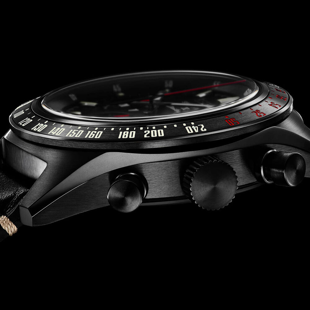 Seiko Prospex Speedtimer x DATSUN Fairlady Z Limited Edition 42mm Dial Leather Strap Watch image number 5