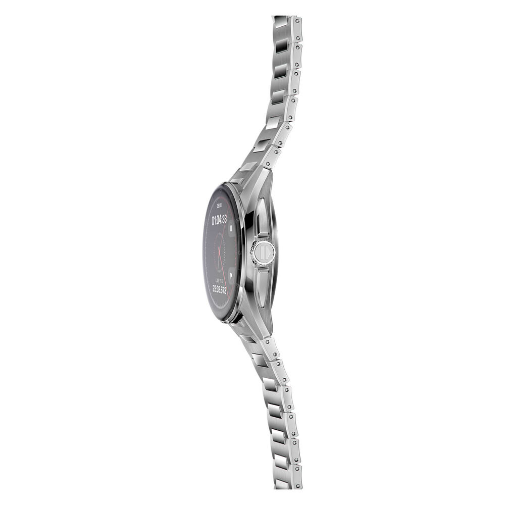 TAG Heuer Connected Calibre E4 42mm Touch Screen Steel Case Bracelet Watch image number 5